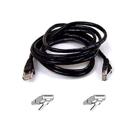 Belkin 30FT CAT5E Snagless Patch Cord Black A3L791-30-BLK-S